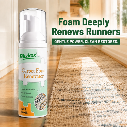 🔥Limited Time Promotion 50% OFF🔥Waterless Carpet Foam Stain Remover with Towel